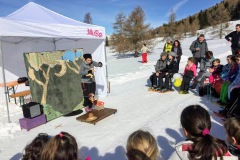 marionette sulla neve
